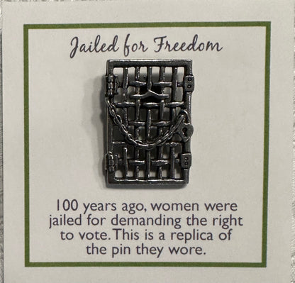 "Jailed for Freedom" Lapel Pin
