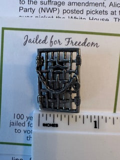 "Jailed for Freedom" Lapel Pin